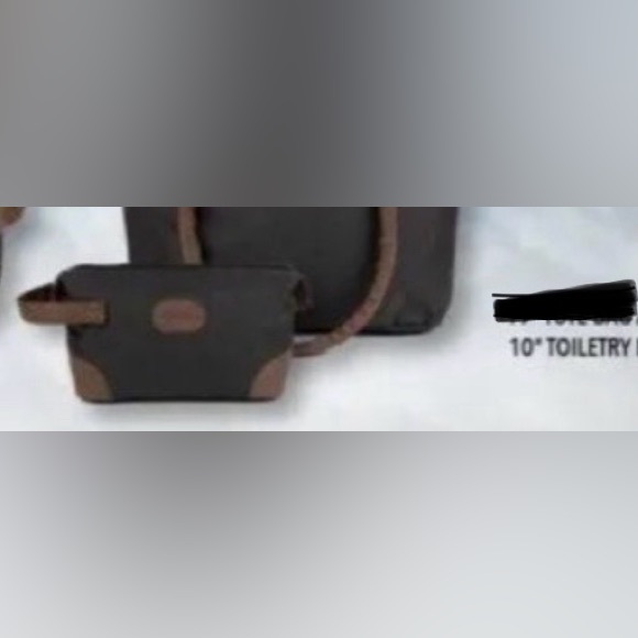 Bella Russo mens 10” shaving/toiletry bag - Picture 7 of 7